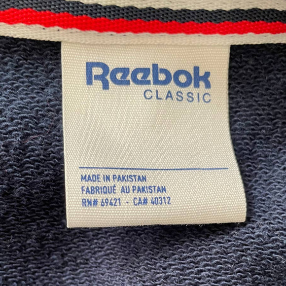 Reebok Womens Jacket & Pant Tracksuit Elastic Waist Logo Trim Size S Blue - Picture 11 of 11